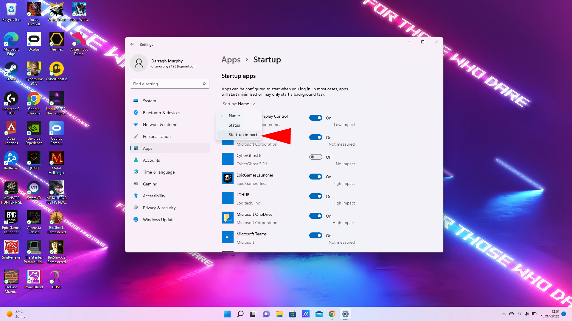 Astuces Windows 11 : Désactiver les applications de démarrage