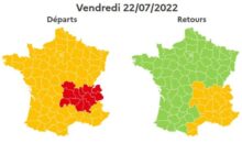 Samedi rouge, noir en Auvergne Rhône-Alpes : Bison Futé anticipe un week-end chargé sur les routes Bison Fute vendredi 22 juillet 1454265