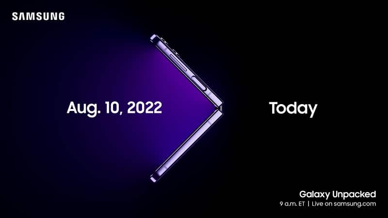 Samsung : les Galaxy Z Flip 4 et Z Fold 4 seront annoncés le 10 août Samsung Galaxy Z Flip 4 and Z Fold 4 will