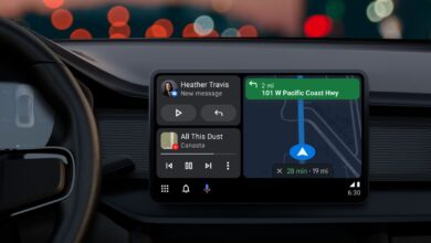 Android Auto rationalise son lecteur multimédia, juste à temps pour votre prochain voyage en voiture android auto split screen hero 1