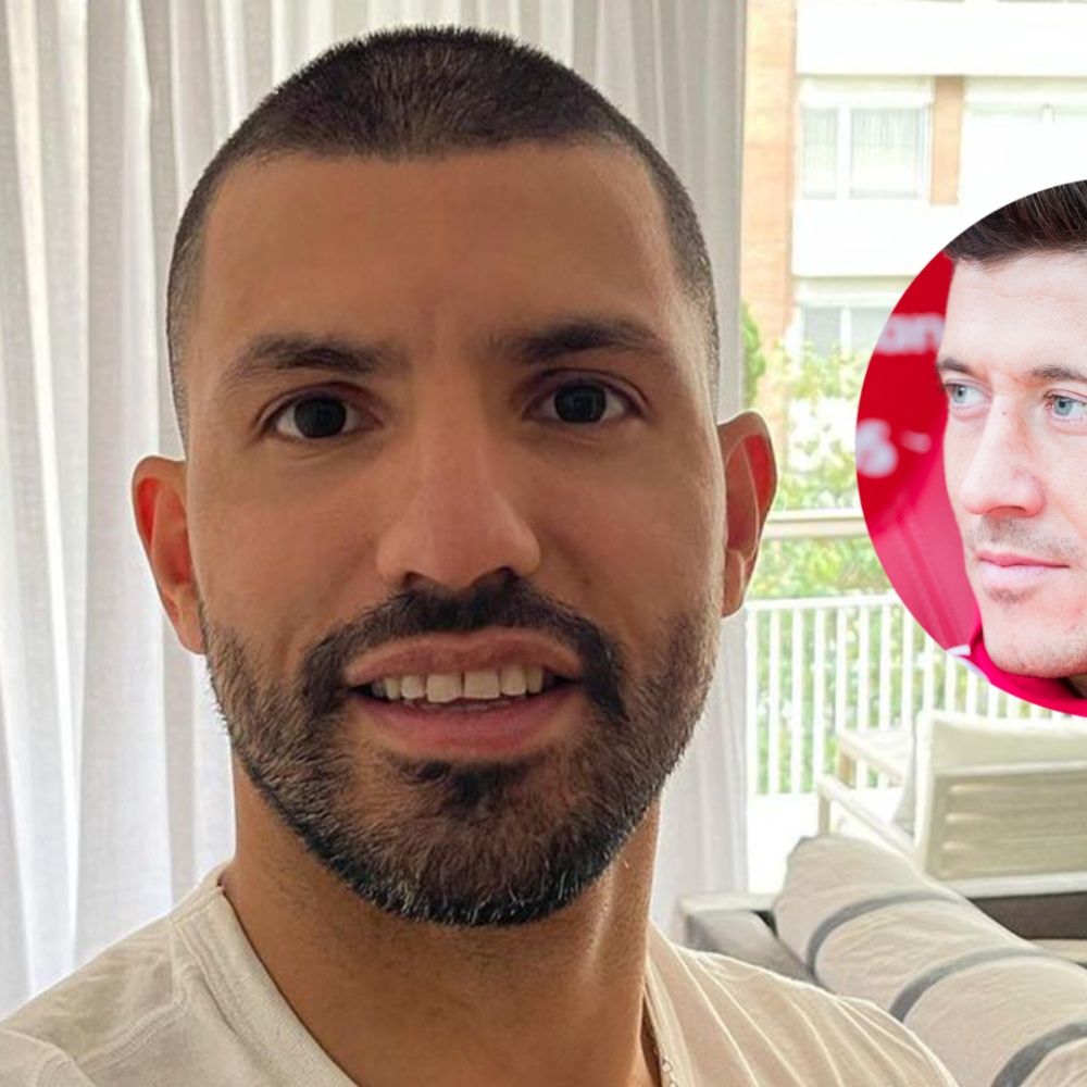 Agüero a condamné d'un seul mot ce que représente l'arrivée de Lewandowski à Barcelone befunky