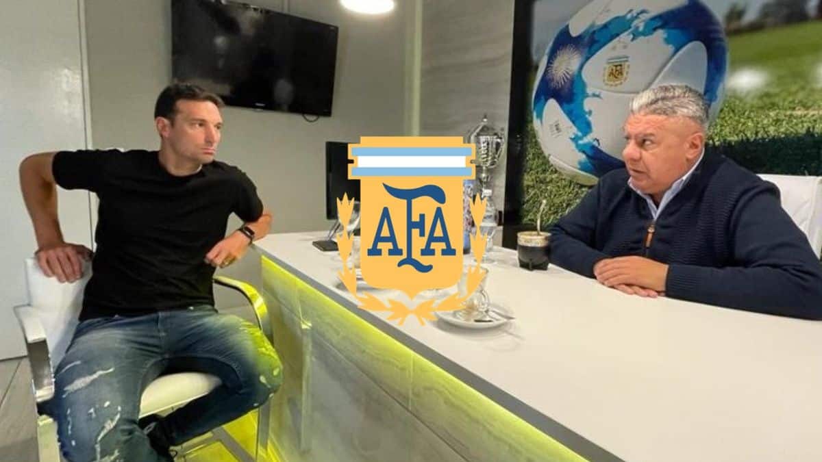 La rencontre clé entre Scaloni et Tapia quelques mois avant Qatar 2022, de quoi ont-ils parlé ? befunky