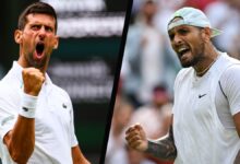 Tournoi de Wimbledon Finale Novak Djokovic - Nick Kyrgios djokovic kyrgios