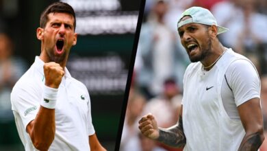 Tournoi de Wimbledon Finale Novak Djokovic - Nick Kyrgios djokovic kyrgios