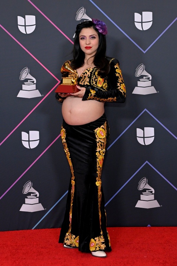 Mon Laferte, l'un des artistes reconnus au Latin Grammy 2021 (Getty).