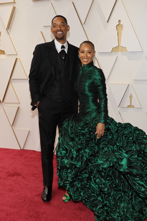 Jada Pinkett Smith a accompagné Will Smith aux Oscars (Getty).