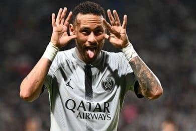 Le PSG et Neymar s'amusent - Note des joueurs et vidéos des buts (Paris SG 6-2 Osaka) neymar paris sg 2