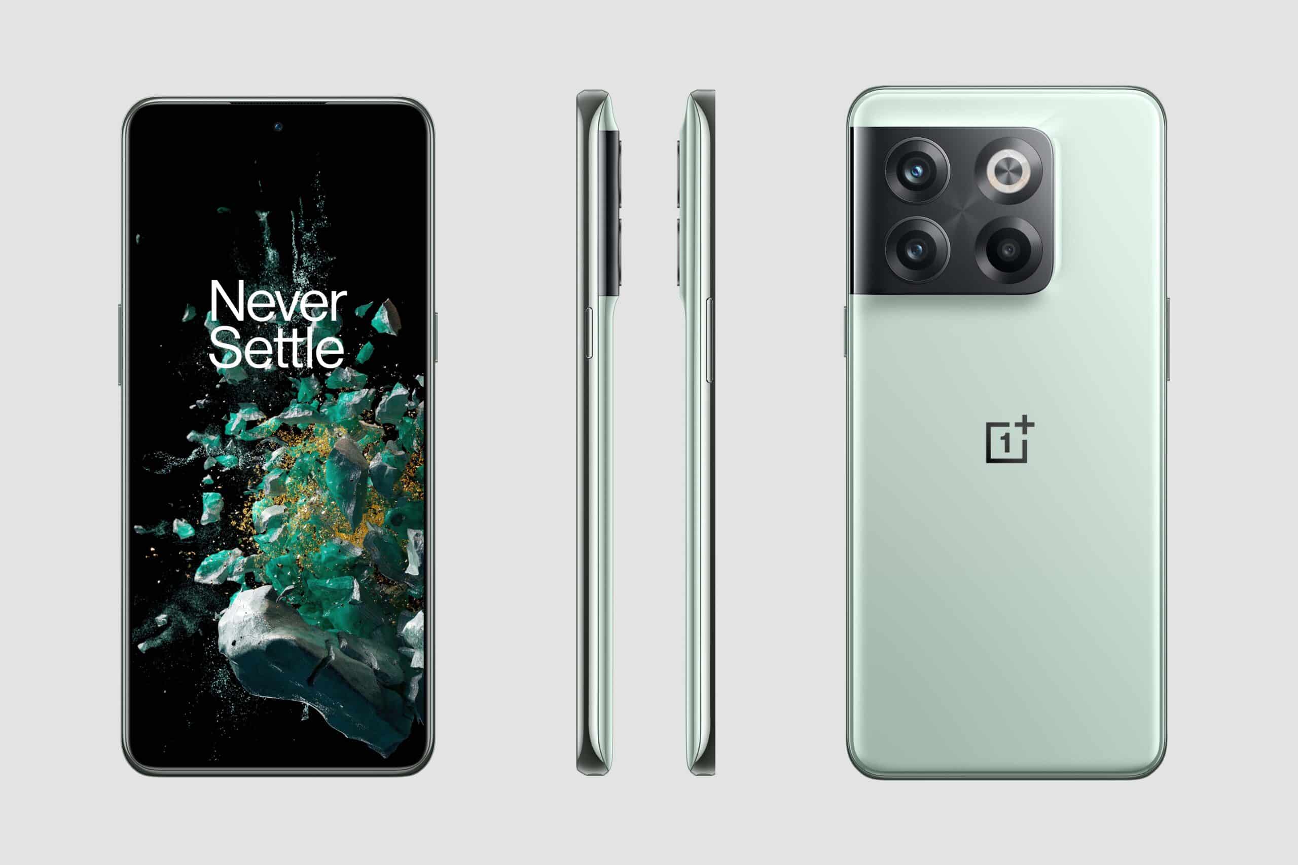 Fuite détaillée des spécifications OnePlus 10T, gâchant la fête de OnePlus oneplus 10t jade green scaled