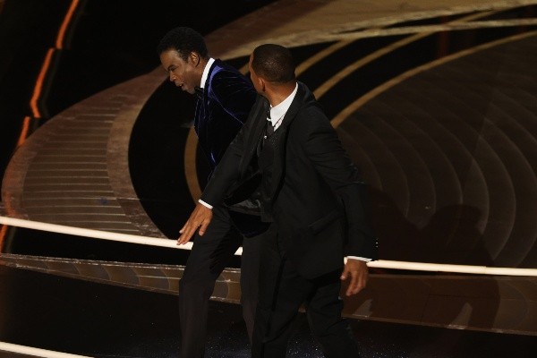 Will Smith a frappé Chris Rock aux Oscars (Getty).