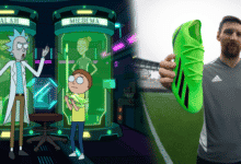 Lionel Messi présente une chaussure Adidas aux couleurs de Rick et Morty rick and morty lionel messi 1 crop1659109334690.png 242310155