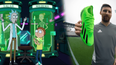 Lionel Messi présente une chaussure Adidas aux couleurs de Rick et Morty rick and morty lionel messi 1 crop1659109334690.png 242310155