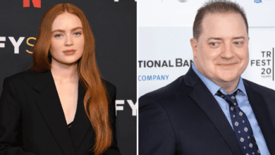 Premières images de The Whale, le film A24 avec Sadie Sink et Brendan Fraser sadie sink brendan fraser.png 242310155