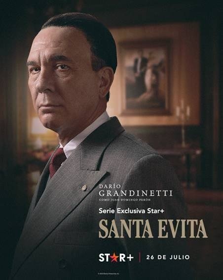 Santa Evita Juan Domingo Perón Dario Grandinetti Estrella+