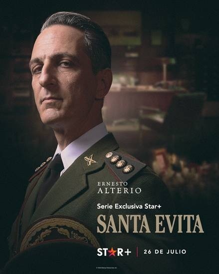 Santa Evita Star+ Ernesto Alterio Moori Koenig