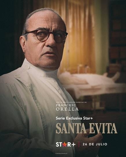 Estrella Santa Evita + Pedro Ara Francesc Orella