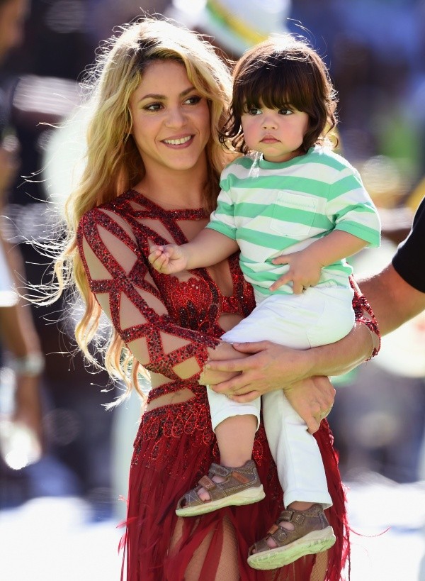 Shakira et son fils, Milan.  Photo : (Getty)