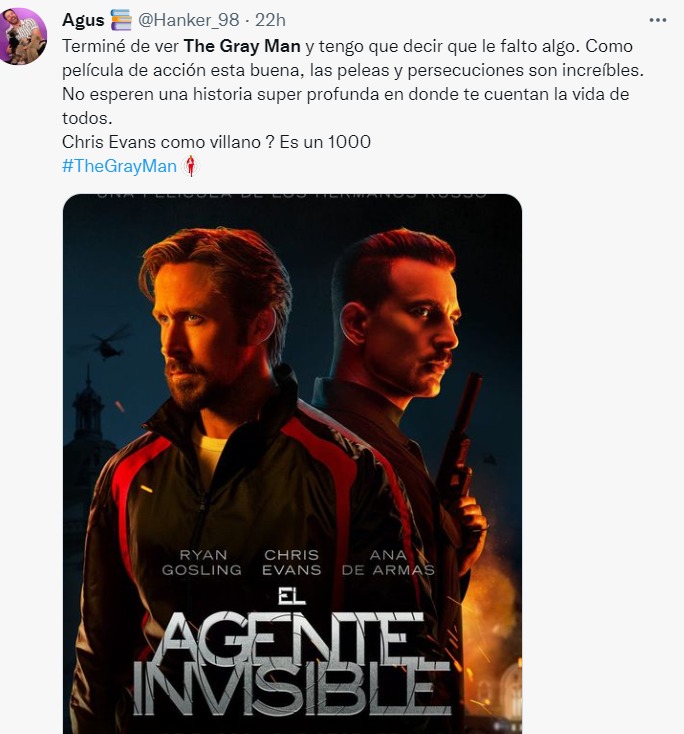 The Gray Man est arrivé sur Netflix : voici comment les fans de Chris Evans et Ryan Gosling ont réagi the gray man 10 1.jpeg 792370018