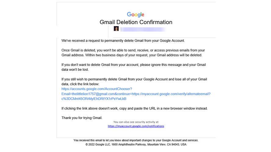 Comment supprimer un compte Gmail