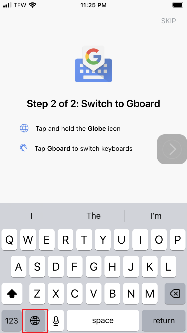 GBoard