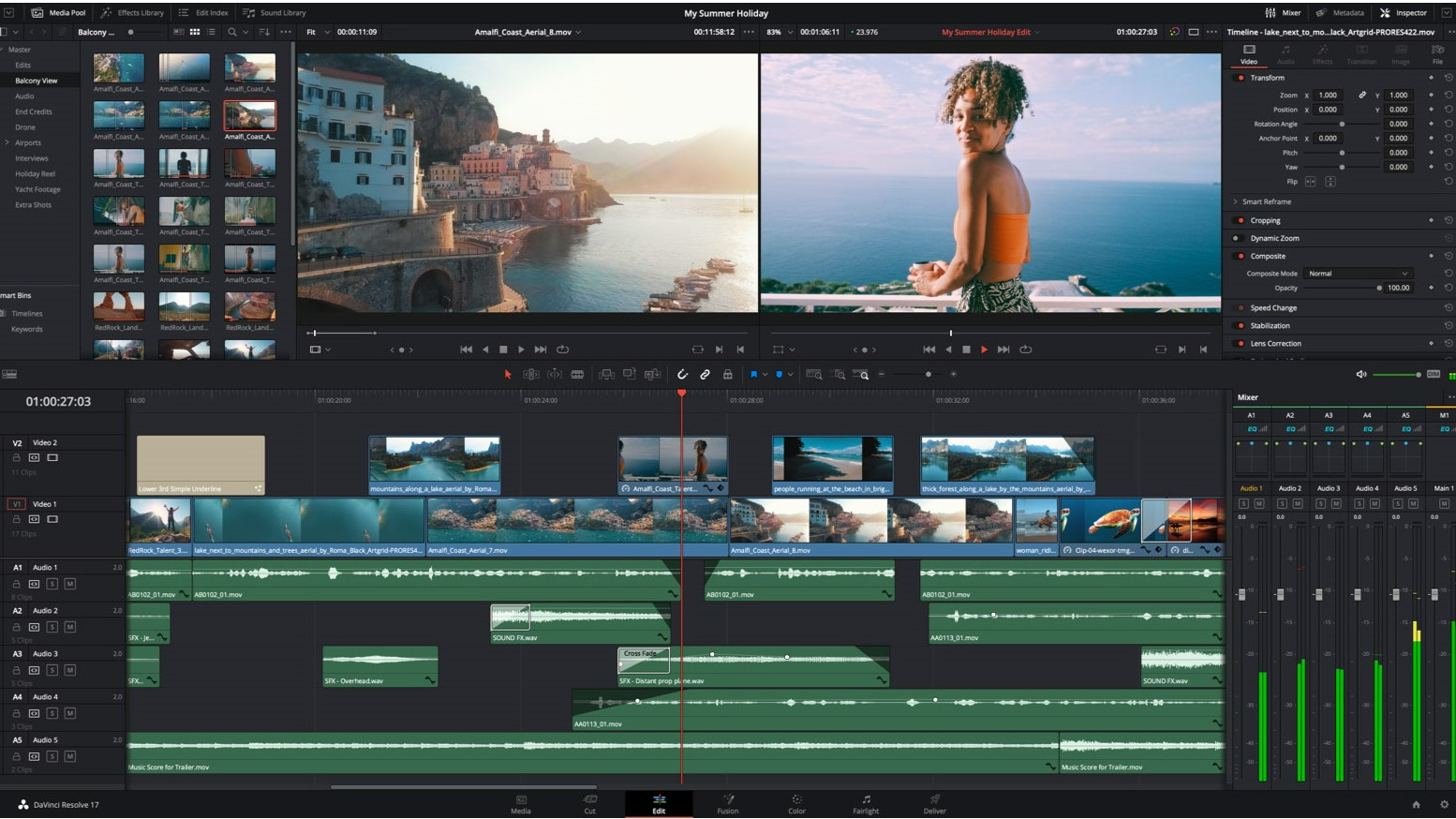 Mise à jour DaVinci Resolve 17.4