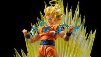 La figurine Dragon Ball Z Super Saiyan 2 Son Goku exclusive au SDCC 2022 est en précommande ! 1661097207 Super Saiyan 2 Son Goku SDCC figure