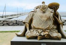 La statue de Jinbe rejoint l'équipage de ONE PIECE à Kumamoto ! 1661571247 Jinbe ONE PIECE Statue