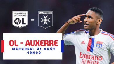 Lyon Auxerre en streaming - Comment voir le match de Ligue 1 mercredi 31 août en direct 3108 Foot 5 1000x600 e1661844135507