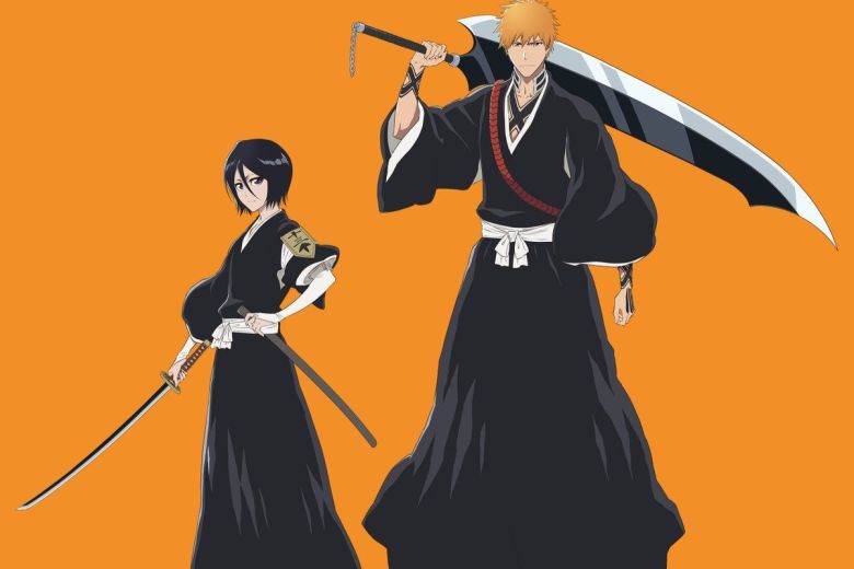 Blanchir les nouvelles illustrations d'Ichigo et Rukia