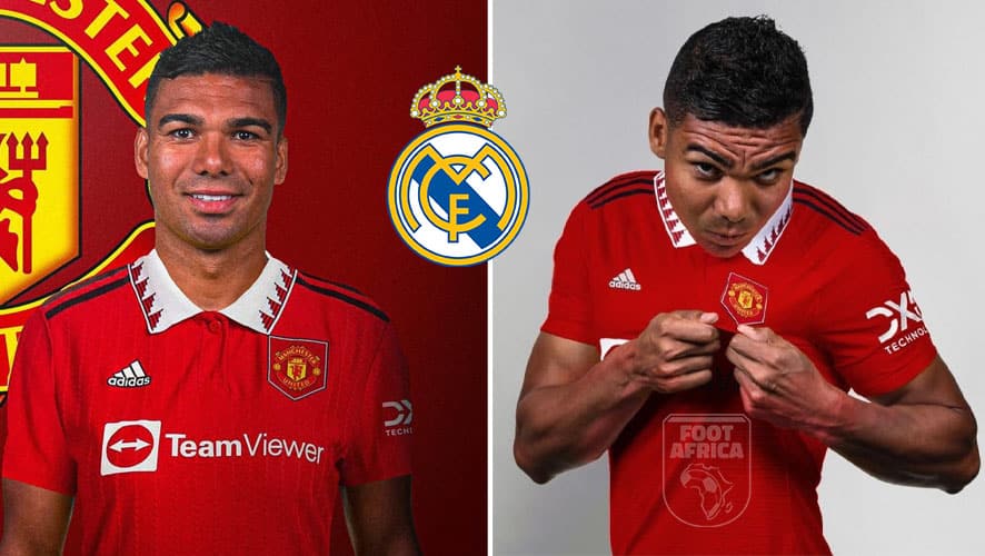 Manchester United récupère Casemiro pour 70 milions d'euros Casemiro Manchester United Real Madrid