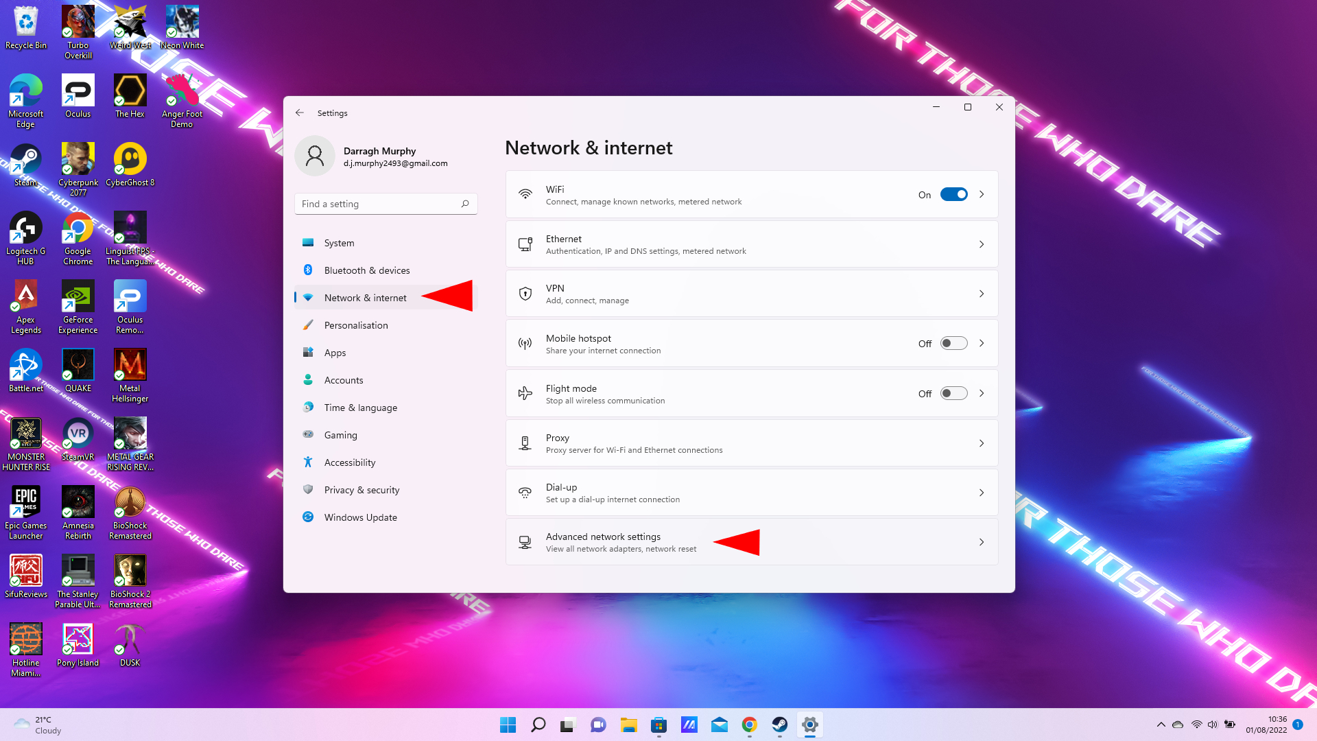 Windows 11 trouve votre mot de passe Wi-Fi