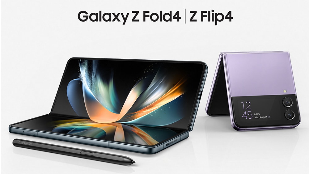 Voici où vous pouvez précommander les Galaxy Z Fold 4 et Z Flip 4 KV Flip Fold