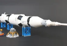 Lego NASA Apollo Saturn V Test LEGO Ideas 21309 92176 NASA Apollo Saturn V review title 3