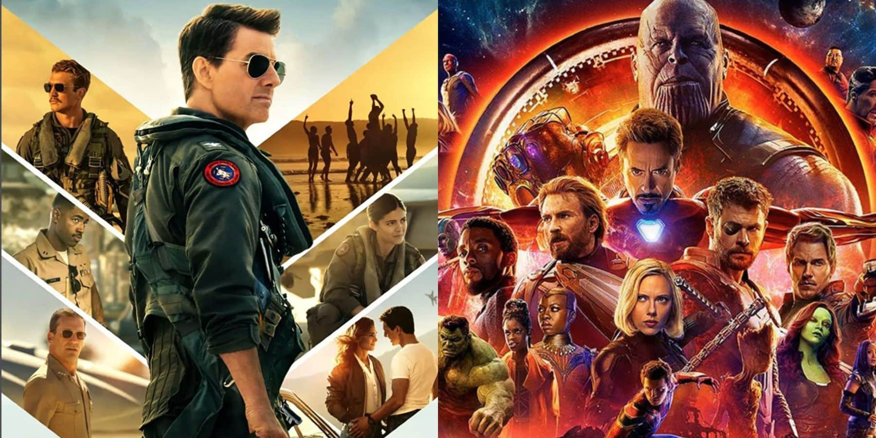 Top Gun : Maverick a dépassé Avengers : Infinity War au box-office Top Gun Maverick a depasse Avengers Infinity War