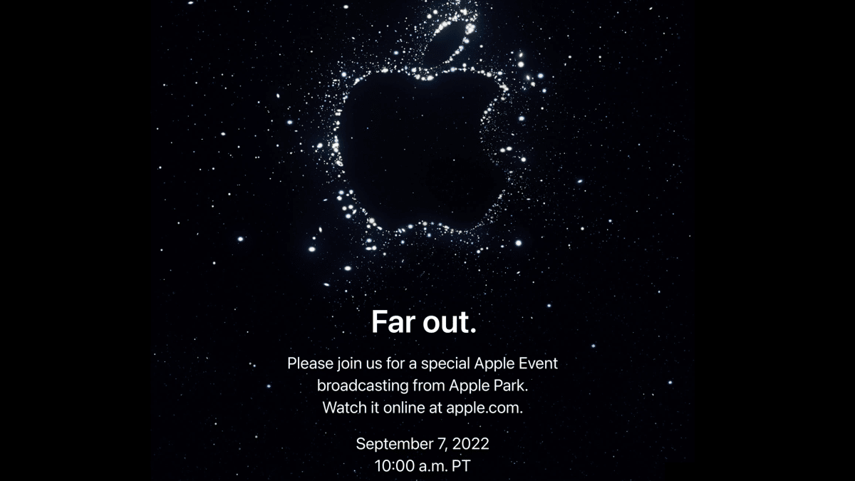 L'événement iPhone 14 est le 7 septembre - Que pourrait signifier l'invitation "Far Out" d'Apple ? XM44SLQ4KdnidJr2bJBvRi 1200 80