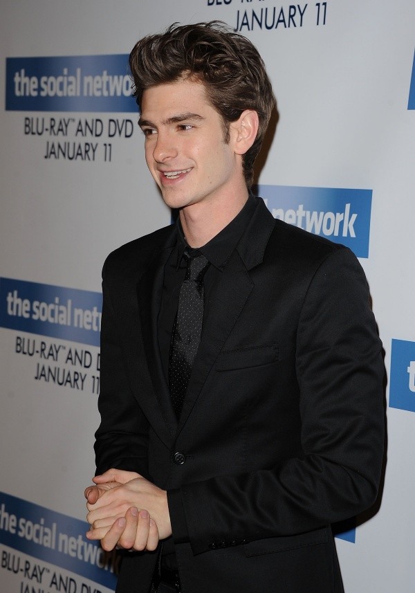 Andrew Garfield a joué dans The Social Network (Getty).