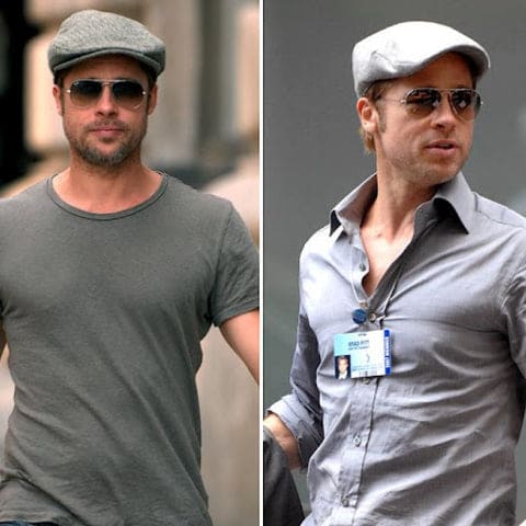 Styles de casquette gavroche et comment en porter une de la bonne façon brad pitt casquette gavroche