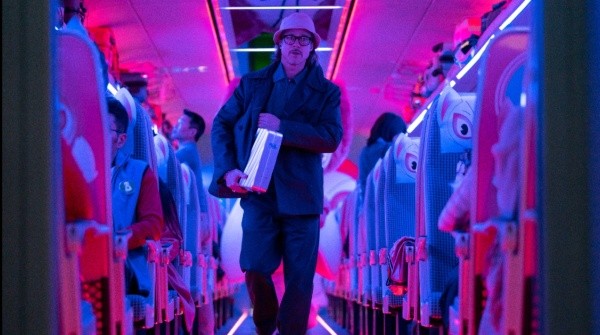 Brad Pitt dans Bullet Train. Photo : (IMDB) Brad Pitt dans Bullet Train. Photo : (IMDB)