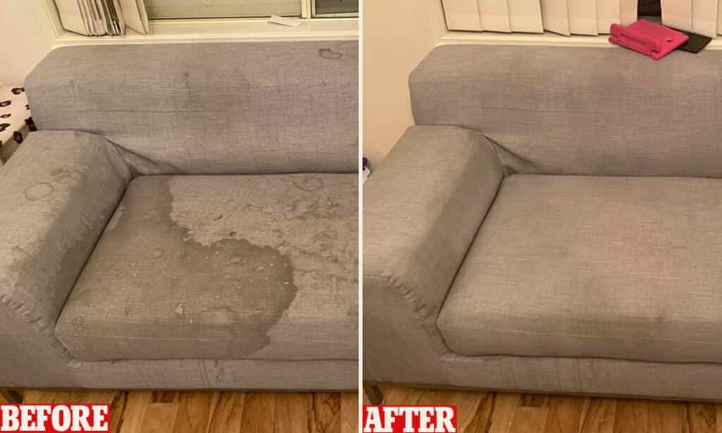 La meilleure façon de nettoyer un canapé canape tissu nettoyage