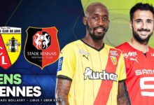 RC Lens Rennes - Sur quelle chaîne regarder le match de Ligue 1 en streaming samedi lens rennes