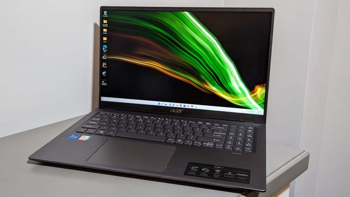 Test de l'ordinateur portable Acer Swift 3 (16 pouces, 2021) pPoQujNc45JJqh6GkcZ4SR 1200 80