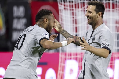 PSG : un duo Neymar-Messi de gala ! Note des joueurs et vidéos des buts Clermont PSG paris sg messi neymar 12
