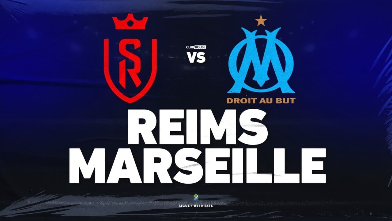 Olympique de Marseille Reims (TV/Streaming) Sur quelle chaîne voir en direct le match de Ligue 1 Uber Eats dimanche ? reims marseille