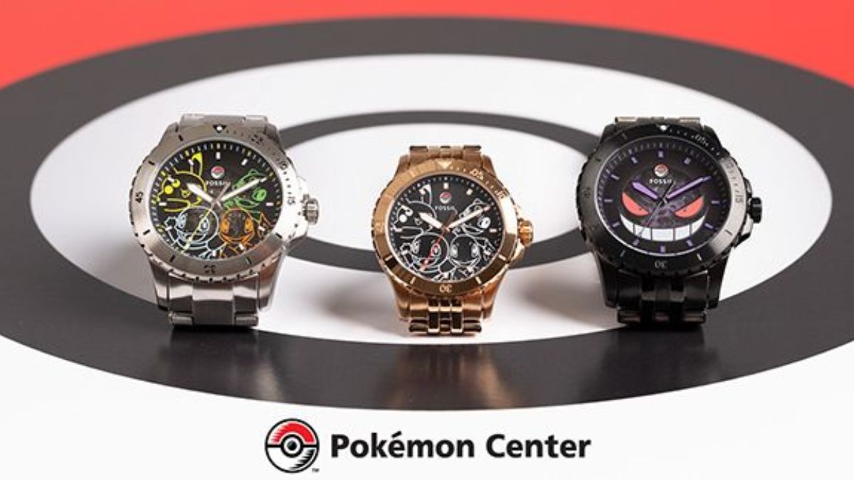 La collaboration Pokemon x Fossil dévoile de superbes montres en édition limitée 1663134679 Pokemon x Fossil