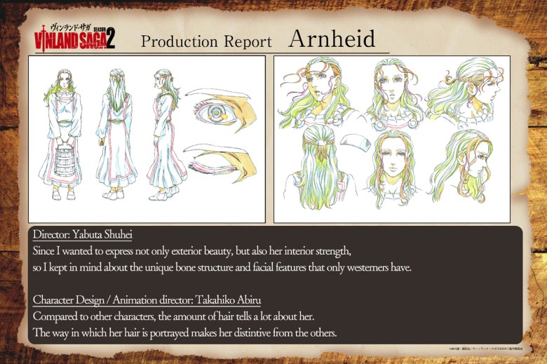 Conception de personnages pour Arnheid. 