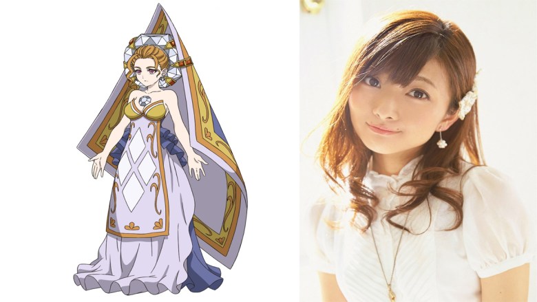 Conception de personnages pour Diana, interprétée par Manami Numakara. 