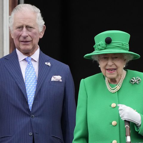 la reine elizabeth ii avec le roi charles ii au jubilé de platine 2022