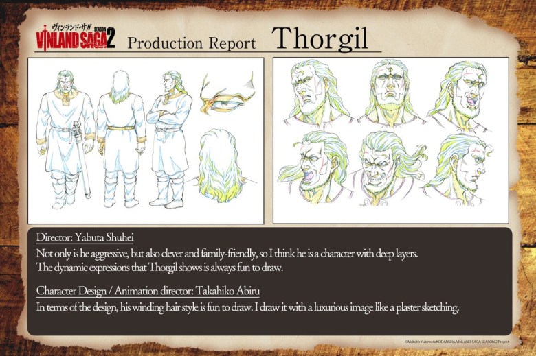 Conception de personnages pour Thorgil. 