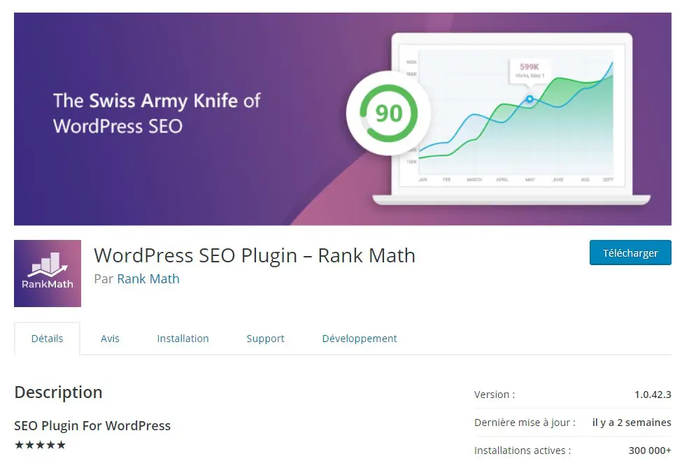 Référencement Wordpress - Quel est la meilleure extension en 2022 WordPress SEO Plugin – Rank Math