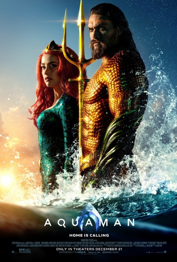  aquaman ambre entendu jason momoa affiche