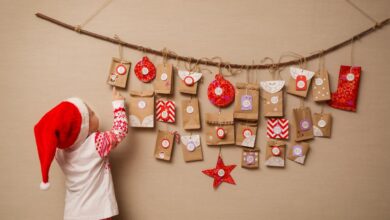 Idées Calendriers de l'avent à faire soi même : cadeaux de noël calendrier avent soi meme